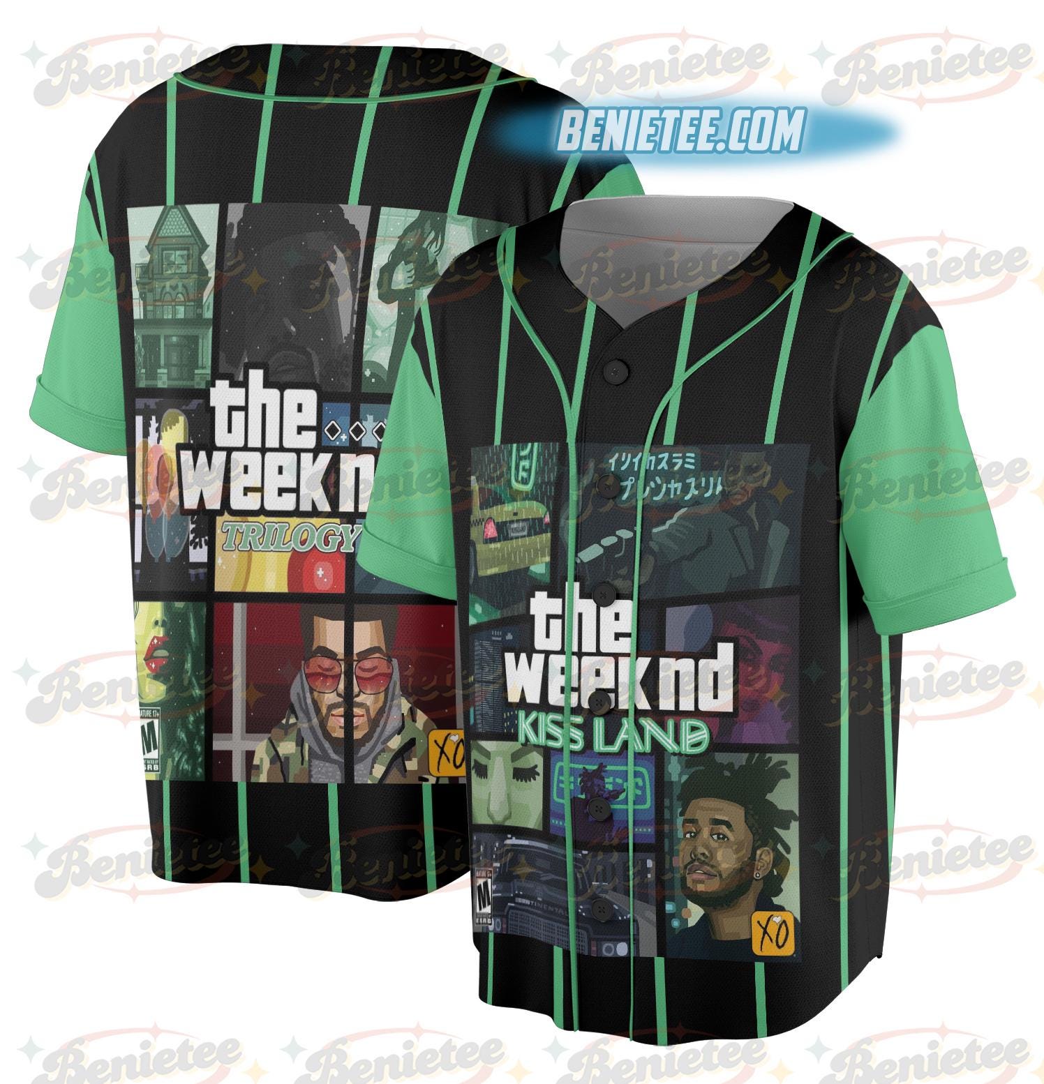The Weeknd XO Tour 2025 BAseball Jersey T-Shirts, Hoodie, Sweatshirt | WearSparks.com (Image 1)