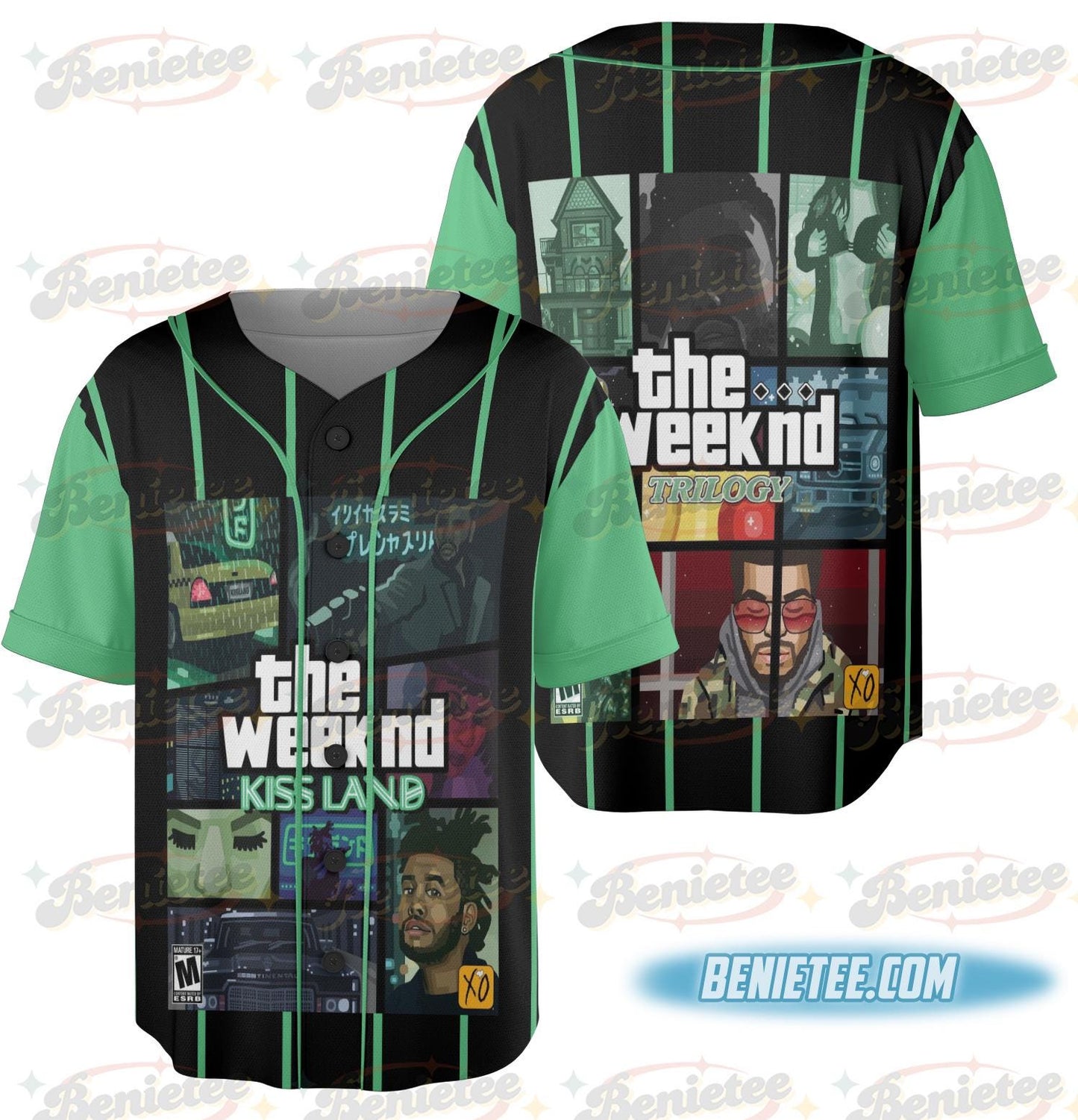 The Weeknd XO Tour 2025 BAseball Jersey T-Shirts, Hoodie, Sweatshirt | WearSparks.com (Image 2)