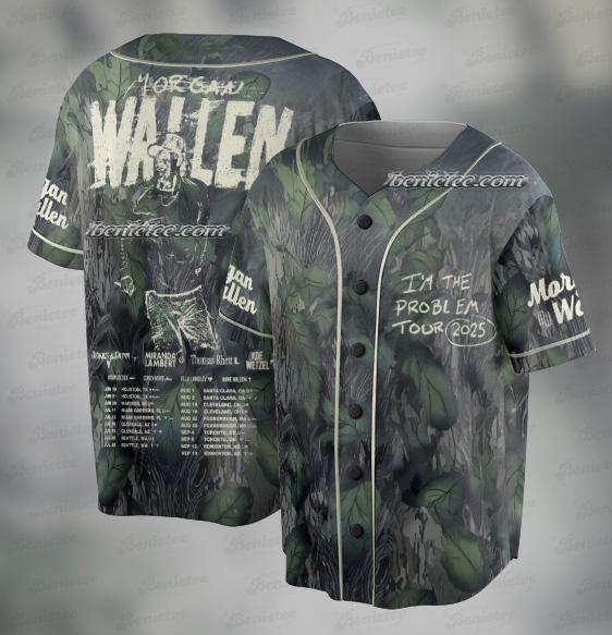 Morgan Wallen I'm The Problem Tour Miami Jersey T-Shirts, Hoodie, Sweatshirt | WearSparks.com (Image 1)