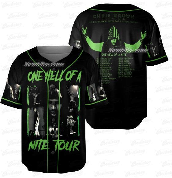 Chris Brown Hip Hop Washed Baseball Jersey T-Shirts, Hoodie, Sweatshirt | WearSparks.com (Image 2)