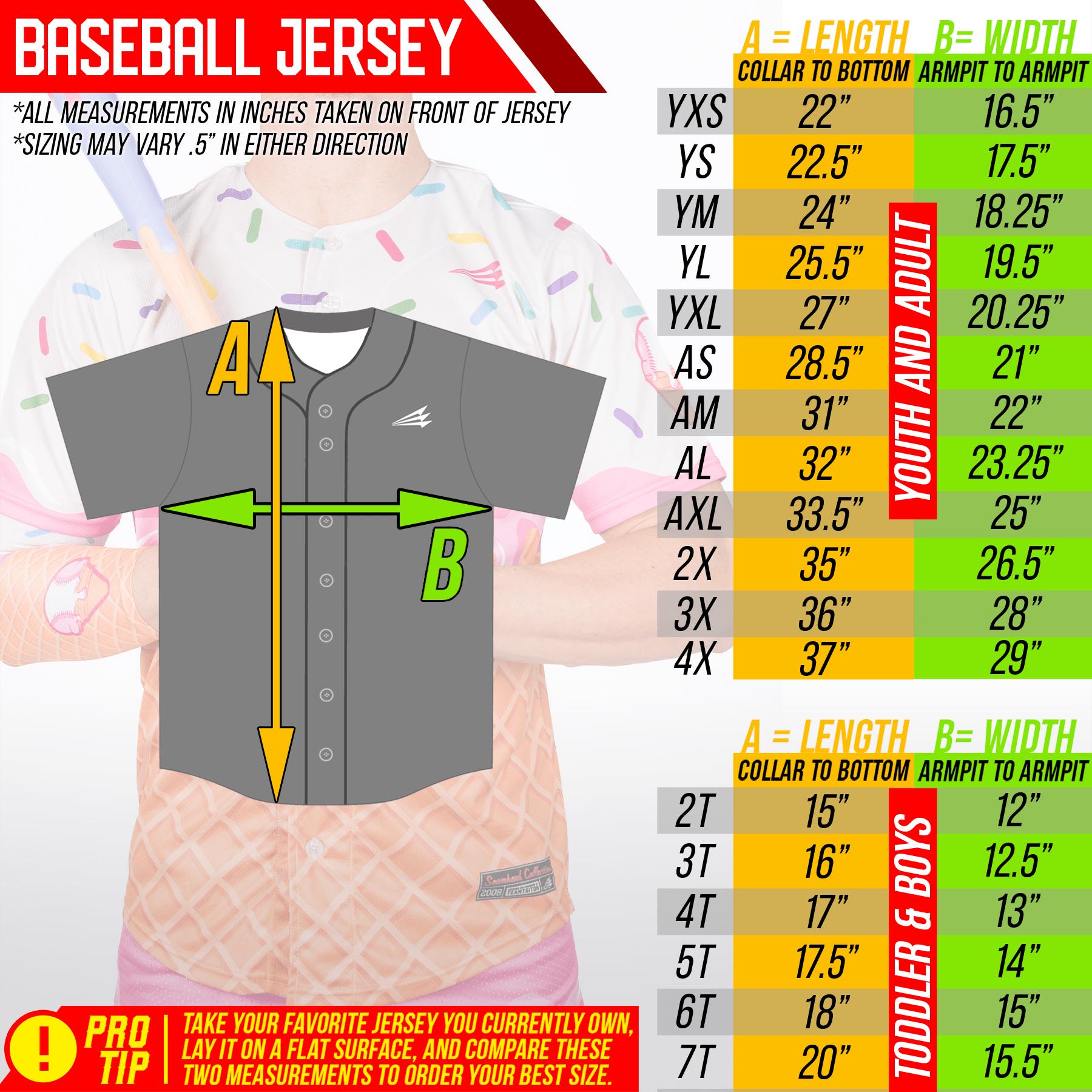 Derry Floaters Pennywise Baseball Jersey