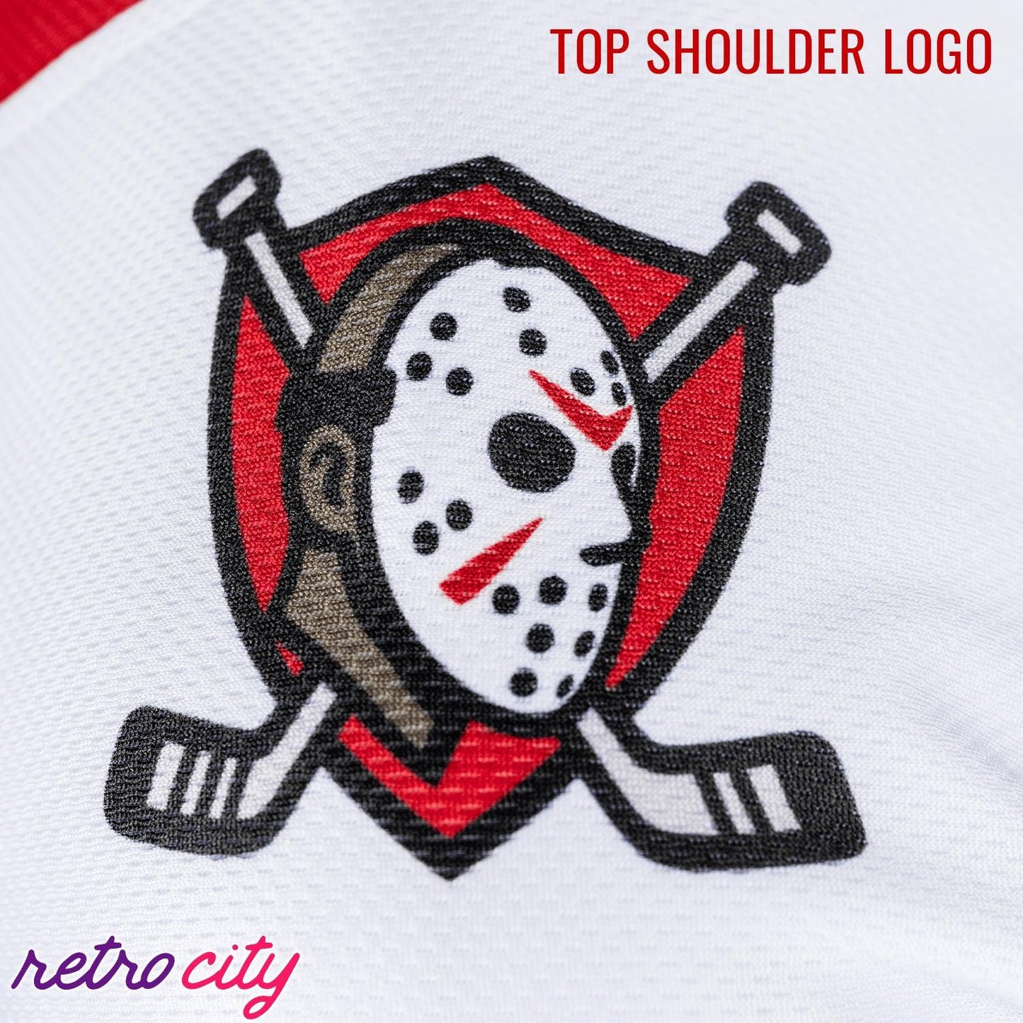Camp Crystal Lake Slashers Blood on the Ice Custom Hockey Jersey