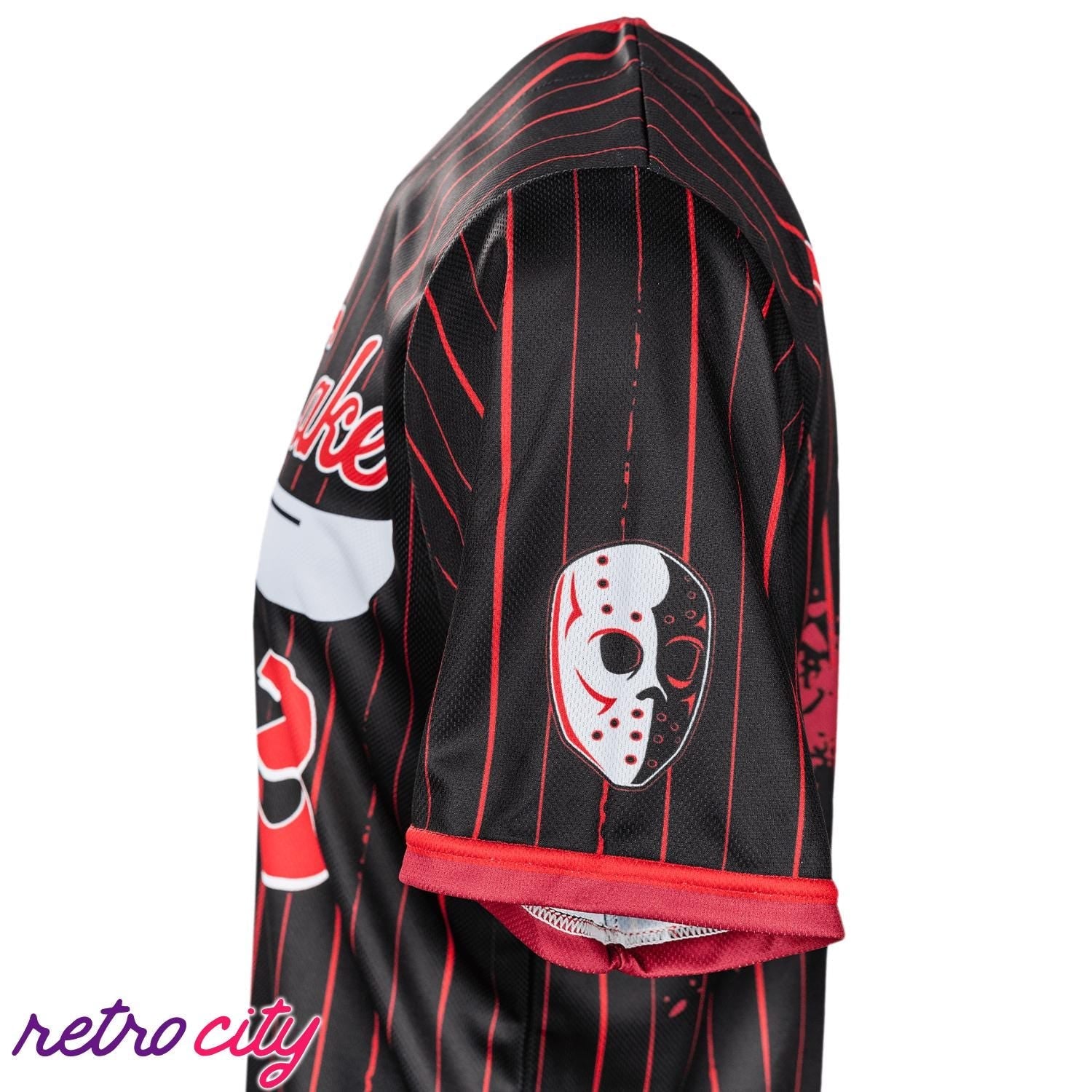 Camp Crystal Lake Horror Custom Baseball Jersey
