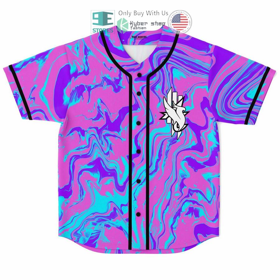 BEST Illenium Hologram pattern Baseball Jersey