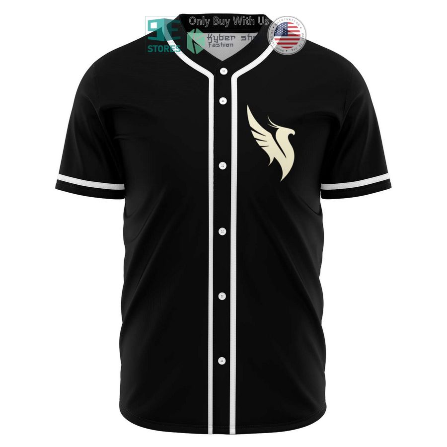 BEST Illenium Logo Black Baseball Jersey