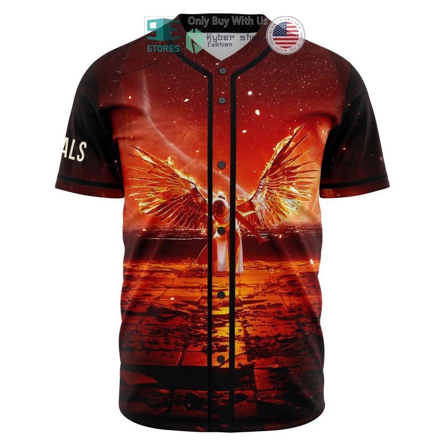 BEST Illenium Red Baseball Jersey