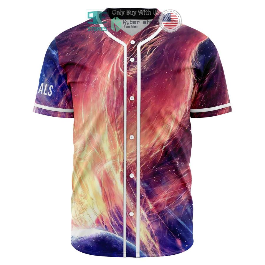 BEST Illenium red blue Baseball Jersey
