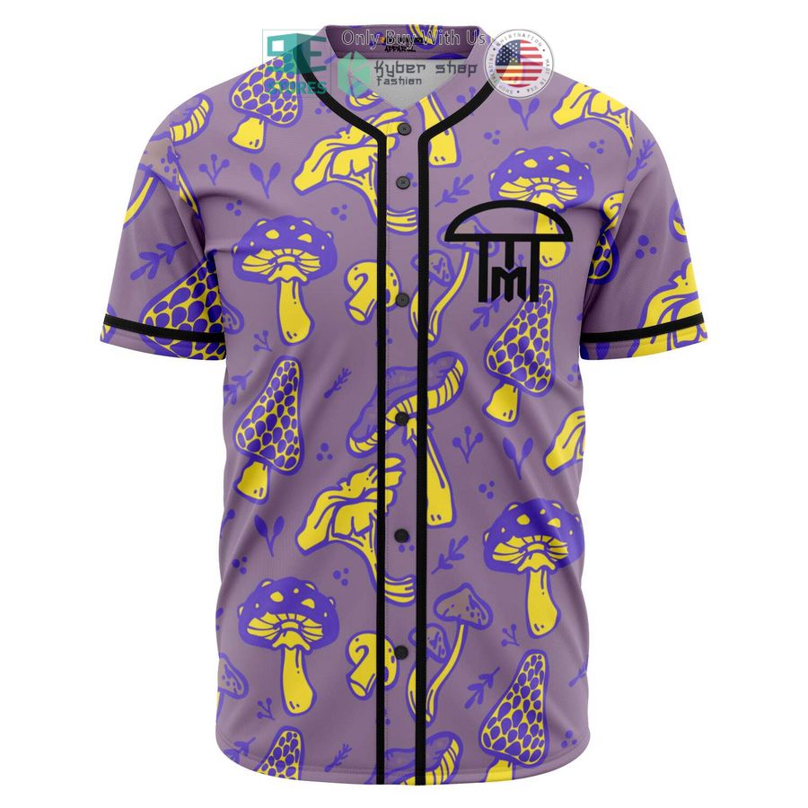 BEST Infected Mushroom Skull Baseball Jersey