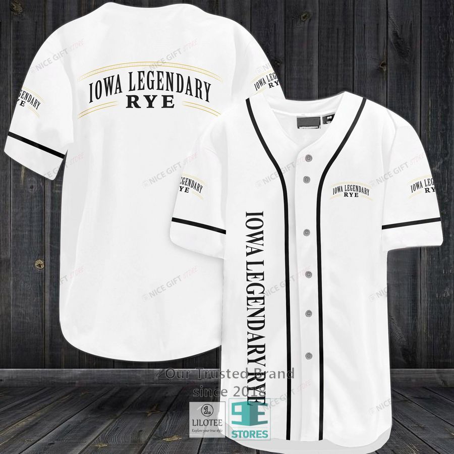 Iowa Legendary Rye Baseball Jersey