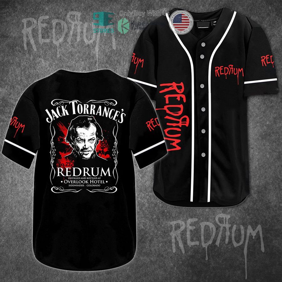 BEST Jack Torrance's Redrum Baseball Jersey