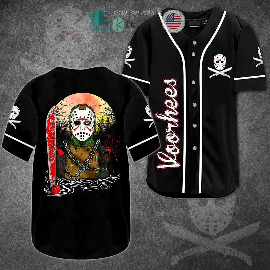 BEST Jason Voorhees black Baseball Jersey