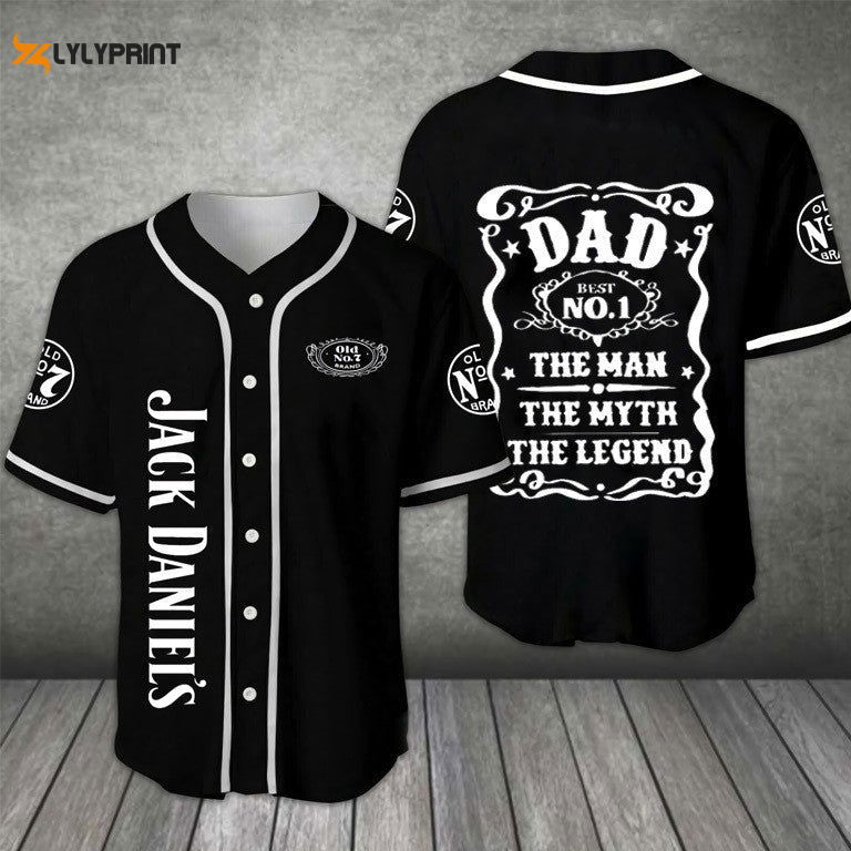 JD Dad The Man The Myth The Legend All Over Print Unisex Baseball Jersey - lylyprint.com T-Shirts, Hoodie, Sweatshirt