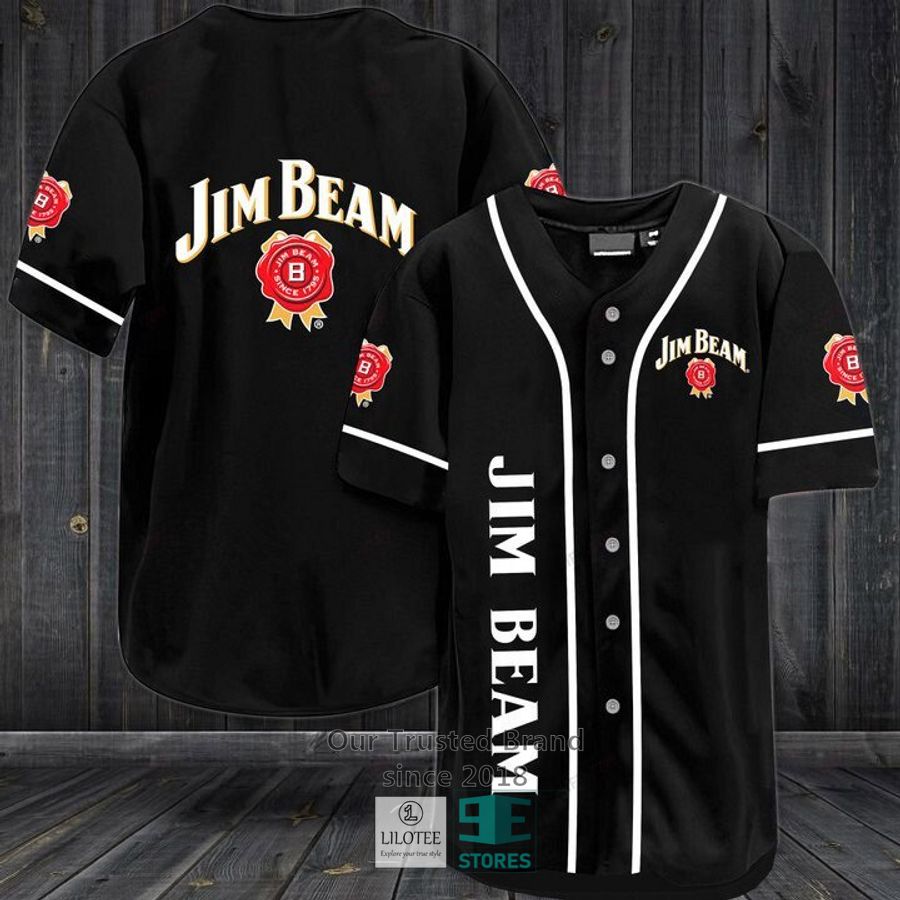 Jim Beam Black Baseball Jersey