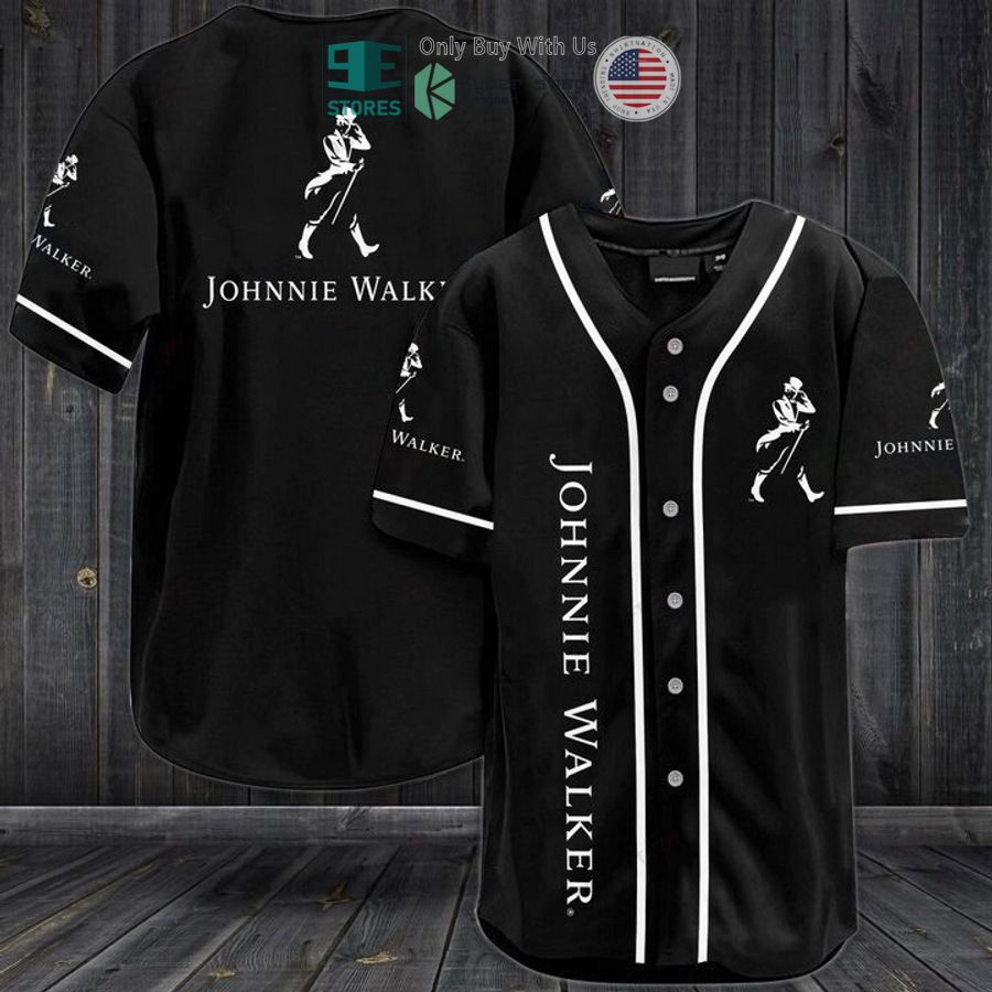 BEST Johnnie Walker logo black Baseball Jersey