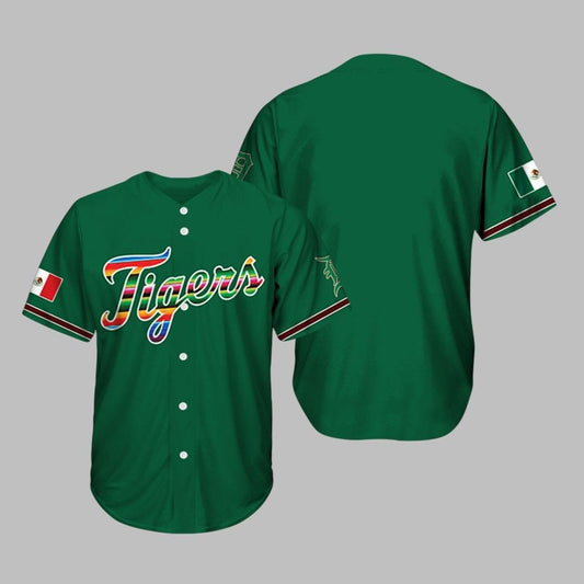 Tigers Mexican Heritage Night Baseball Jersey 2025 - Grishko.com T-Shirts, Hoodie, Sweatshirt | WearSparks.com (Image 1)