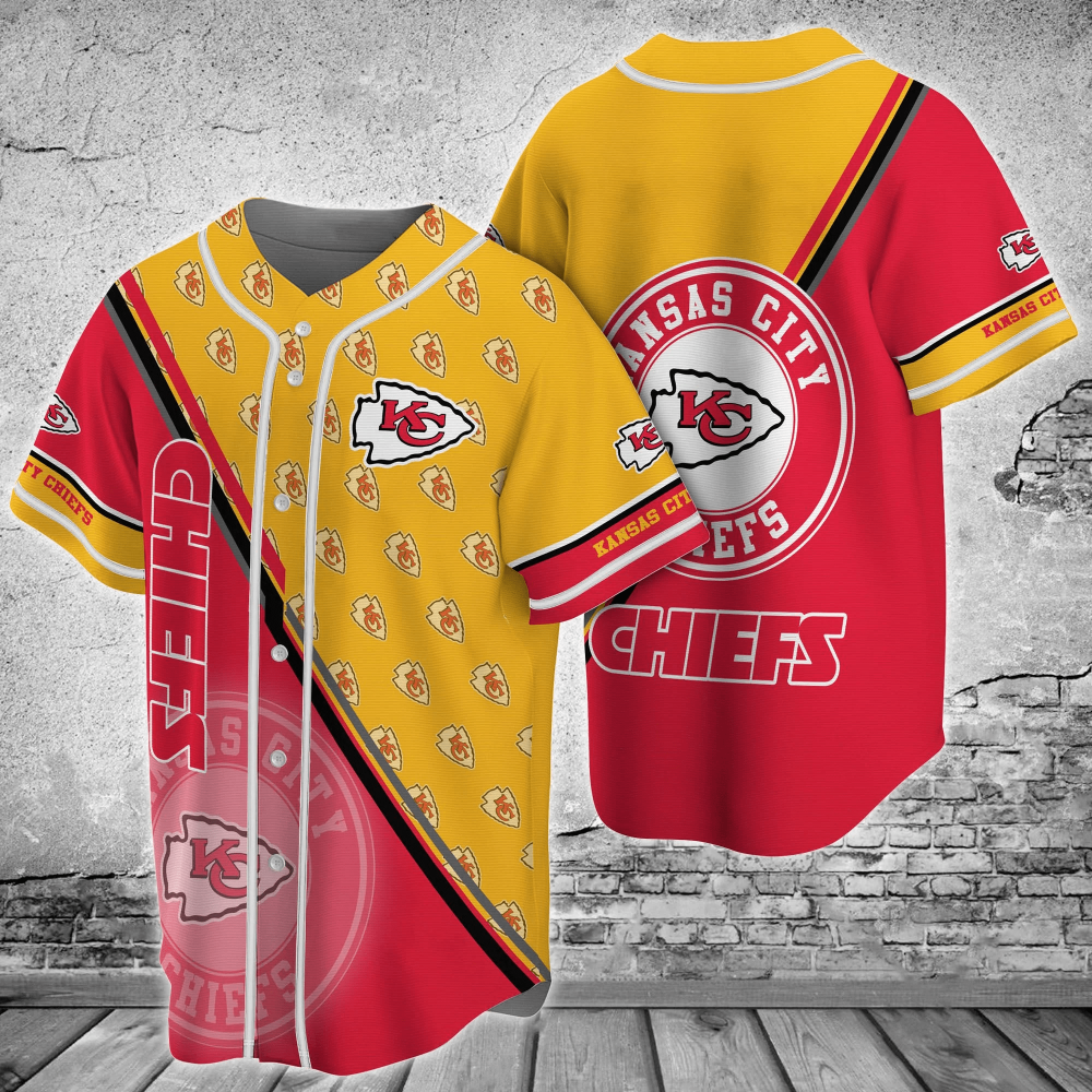 Kansas City Chiefs Fan Favorite Baseball Jersey Shirt FVJ