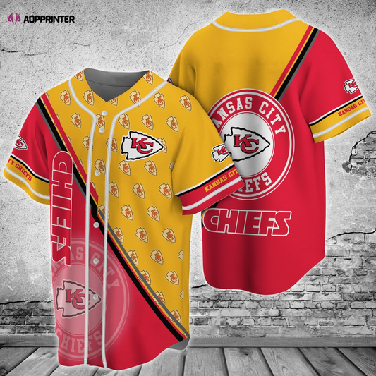 Kansas City Chiefs Fan Favorite Baseball Jersey Shirt FVJ