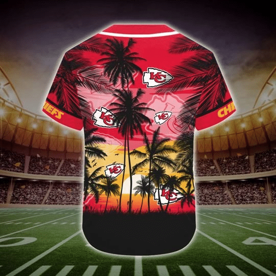 Kansas City Chiefs Tropical Baseball Jersey Gifts for Fans - lylyprint.com T-Shirts, Hoodie, Sweatshirt (Image 4)