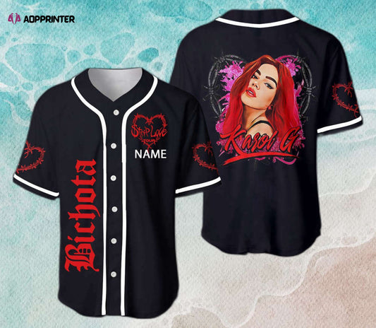 Karol G Las Bichotas & Strip Love Tour Baseball Jerseys