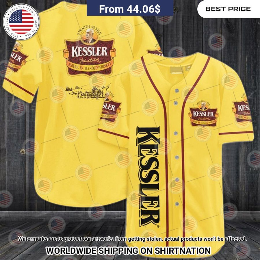 Kessler Whiskey Baseball Shirt