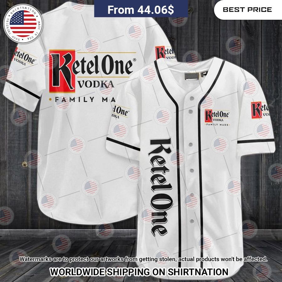 Ketel One Vodka Baseball Shirt