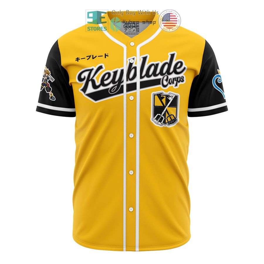 BEST Keyblade Corps Sora Kingdom Hearts Baseball Jersey