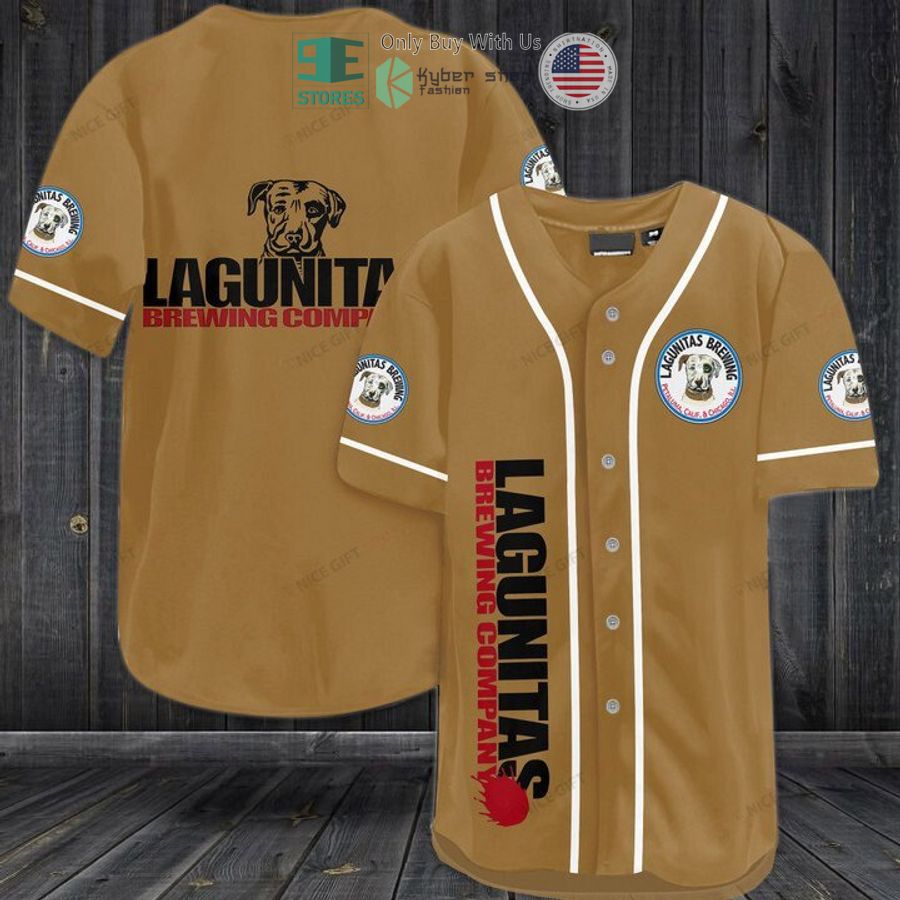 BEST Lagunitas Brewing Company logo Baseball Jersey