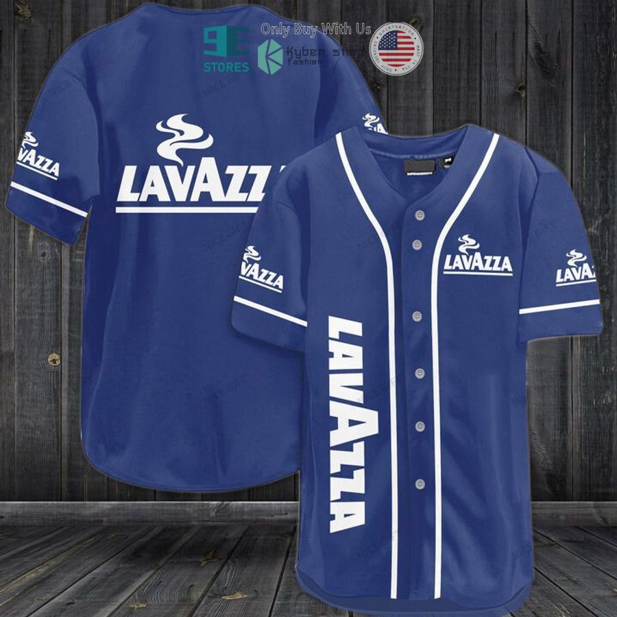 BEST Lavazza logo blue Baseball Jersey