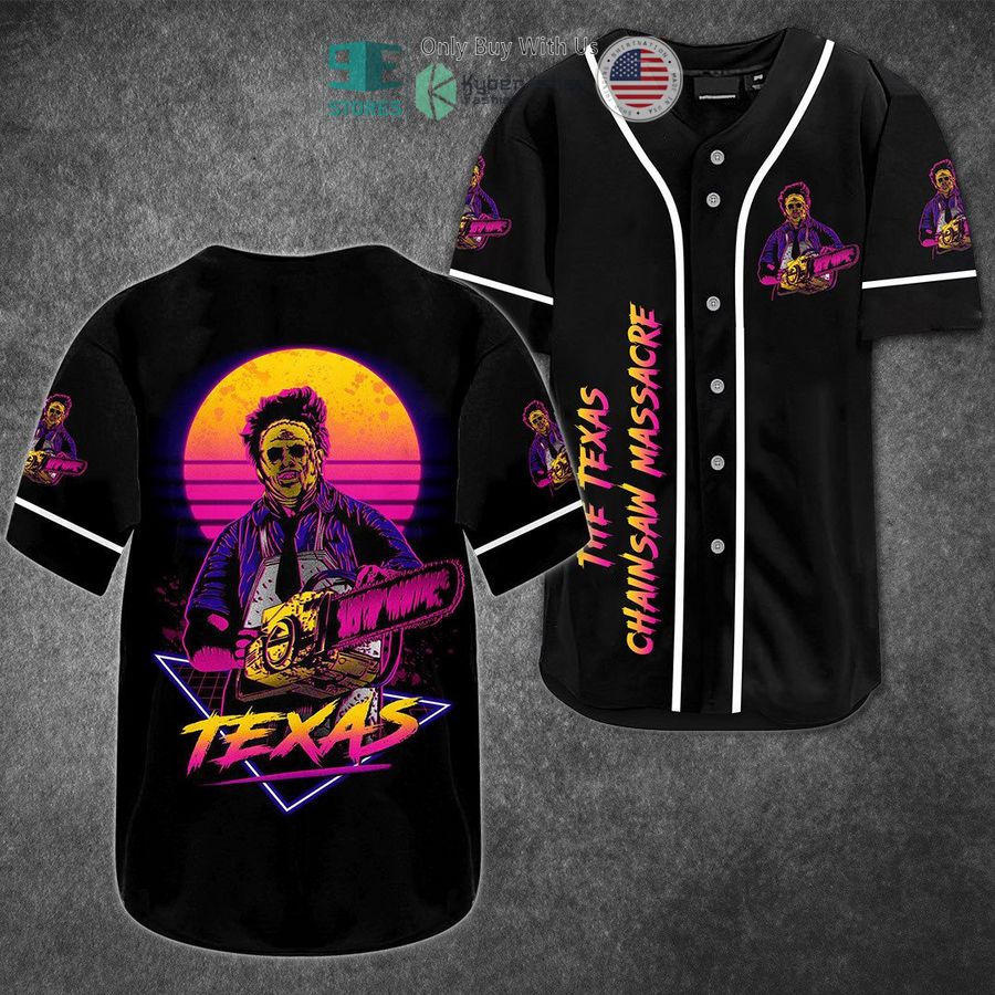 BEST Leatherface The Texas Chainsaw Massacre Baseball Jersey