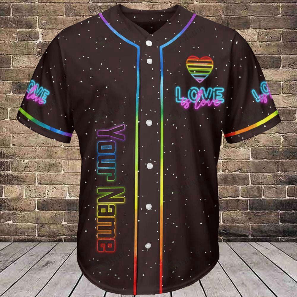 LGBT Personalized Baseball Tee Skull Jersey 269 - Custom Name for Baseball Enthusiasts (Image 2)