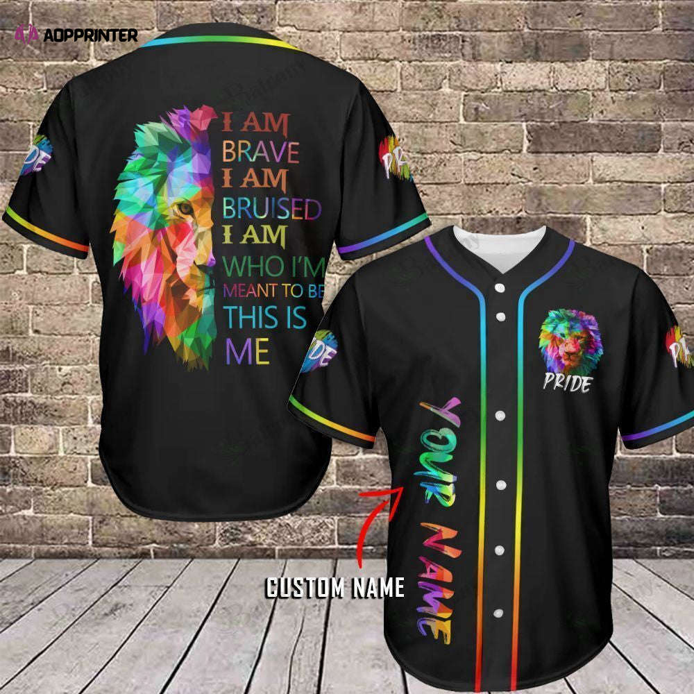 LGBT Pride Baseball Tee - Personalized Name Jersey 314 QT205071Td - Aopprinter Hoodie, Sweatshirt | WearSparks.com (Image 1)