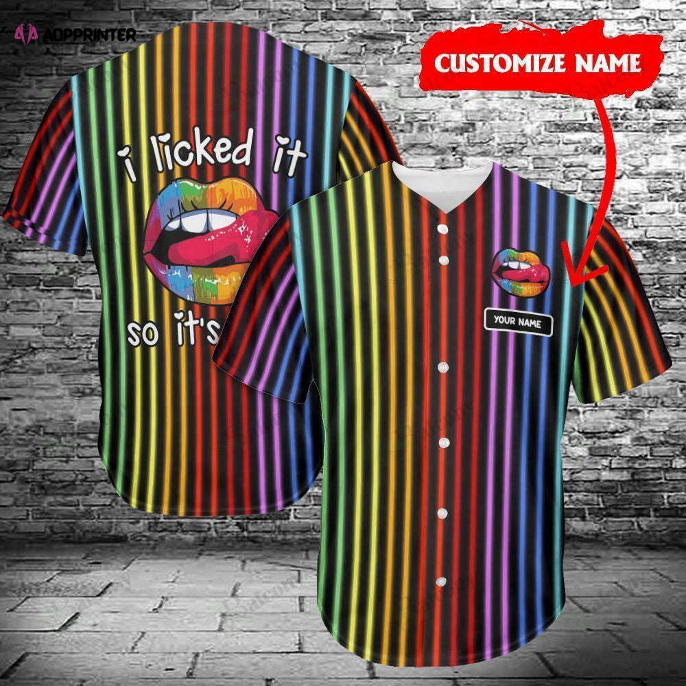 LGBT Pride Personalized Baseball Jersey: Baseball Tee 313 - Aopprinter Hoodie, Sweatshirt | WearSparks.com