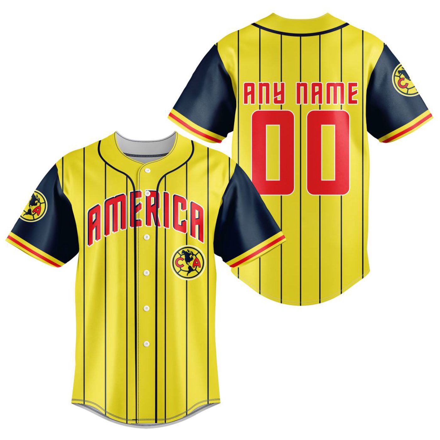 LIGA MX Club America Special Baseball Jersey Gift for Men Women - Bafud T-Shirts, Hoodie, Sweatshirt (Image 2)