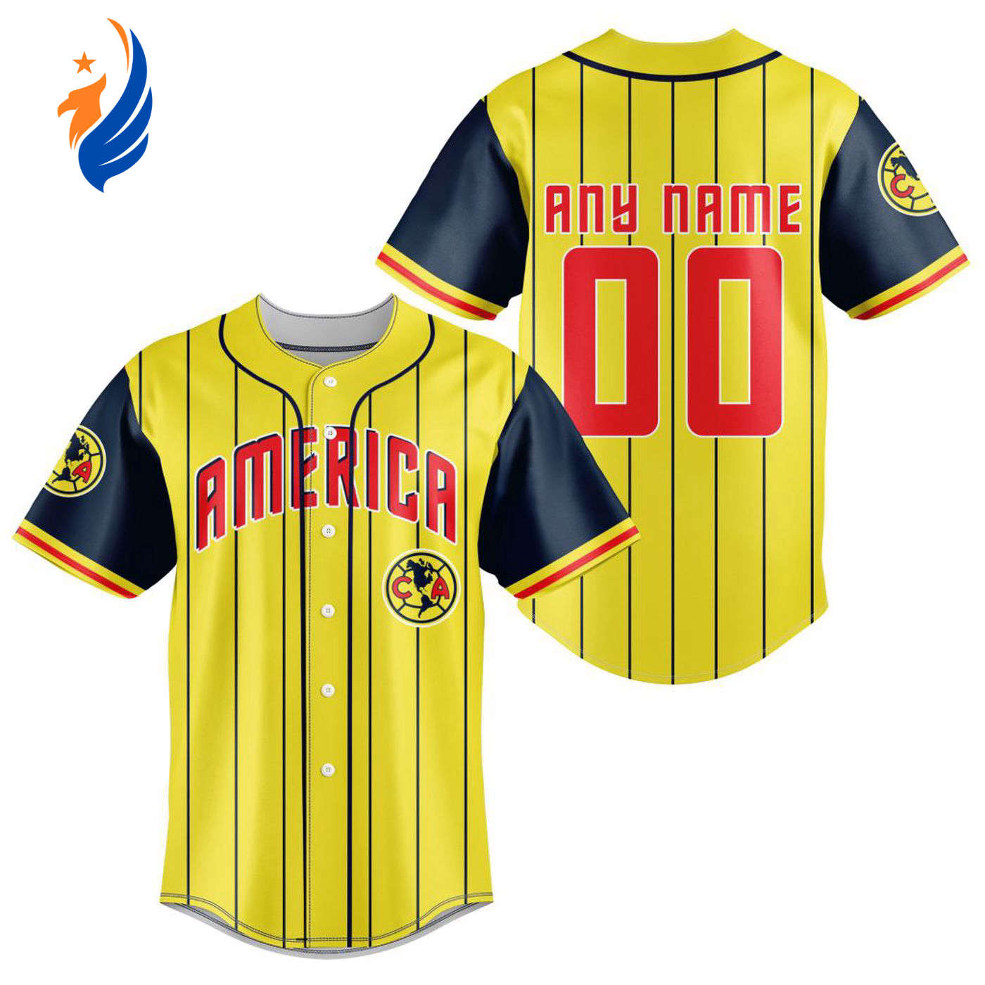 LIGA MX Club America Special Baseball Jersey Gift for Men Women - Bafud T-Shirts, Hoodie, Sweatshirt (Image 1)