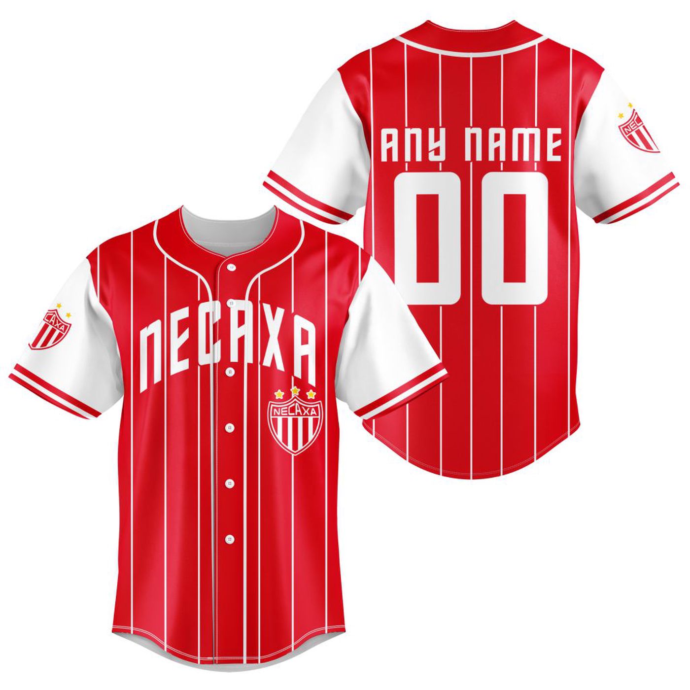 LIGA MX Club Necaxa Special Baseball Jersey Gift for Men Women - Bafud T-Shirts, Hoodie, Sweatshirt (Image 2)