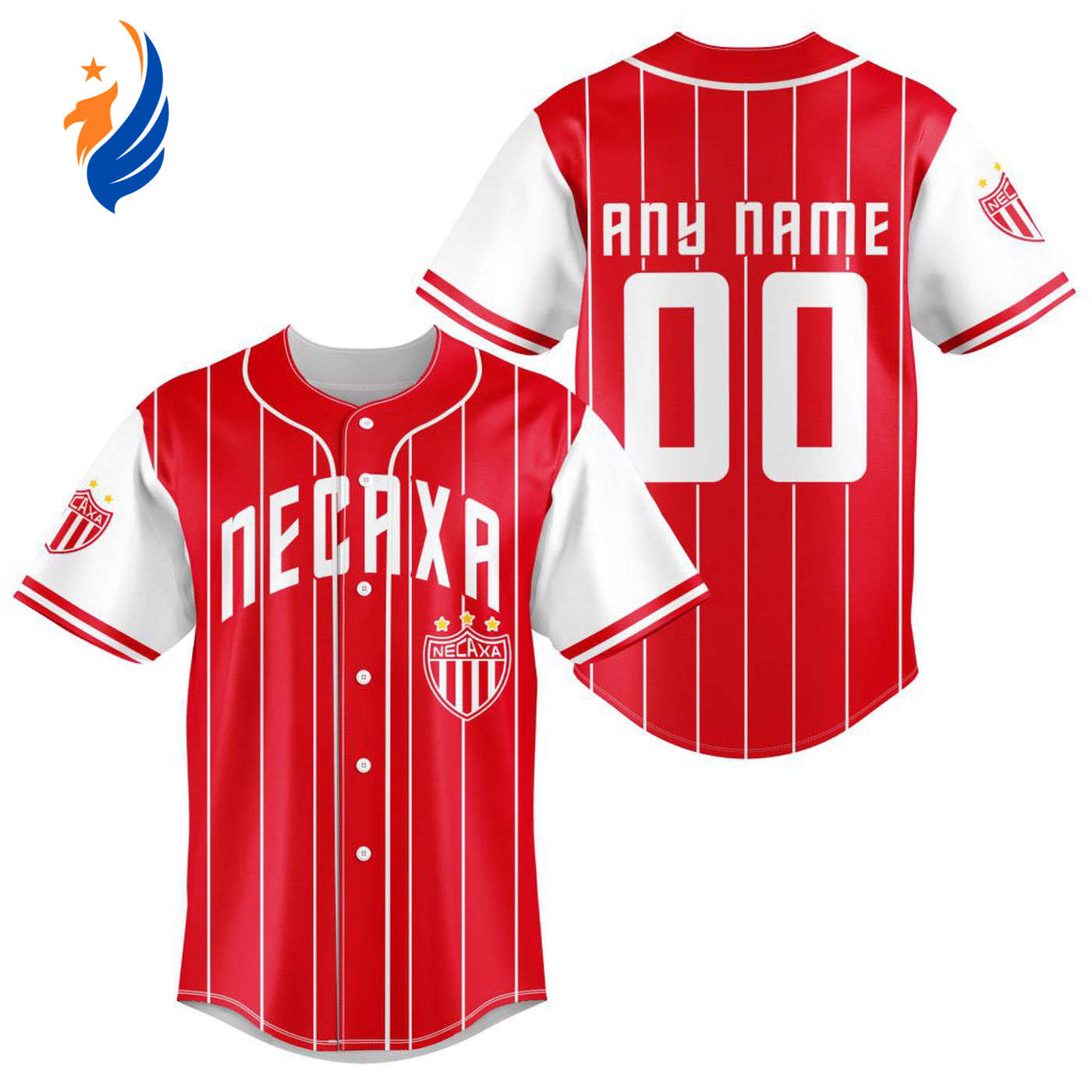 LIGA MX Club Necaxa Special Baseball Jersey Gift for Men Women - Bafud T-Shirts, Hoodie, Sweatshirt (Image 1)