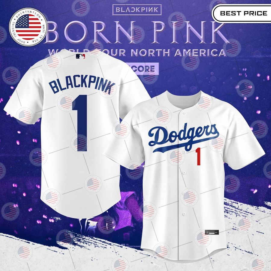 HOT Los Angeles Dodgers X Black Pink Baseball Jersey