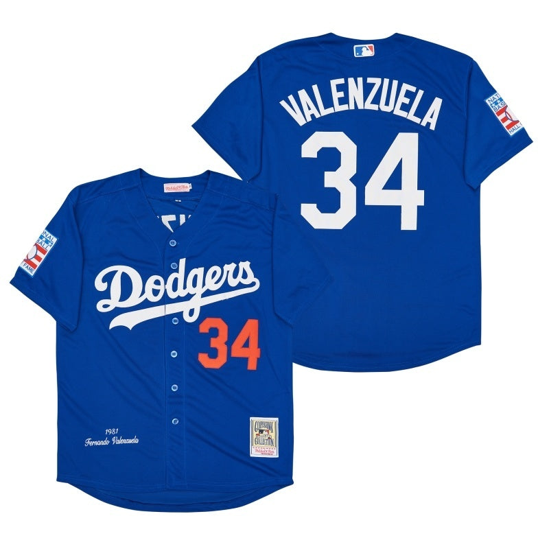 los angeles dodgers #34 fernando valenzuela Style 7