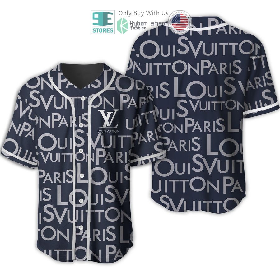 BEST Louis Vuittion Blue Baseball Jersey