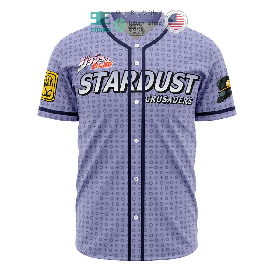 BEST Lucid Stardust Crusaders Jojo's Bizarre Adventure Baseball Jersey