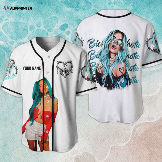 Maana Sera Bonito & La Bichota Jersey: Karol G Merch & New Album – Music Custom Baseball Jersey