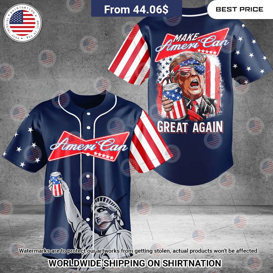 Make American Great Again Baseball Jersey