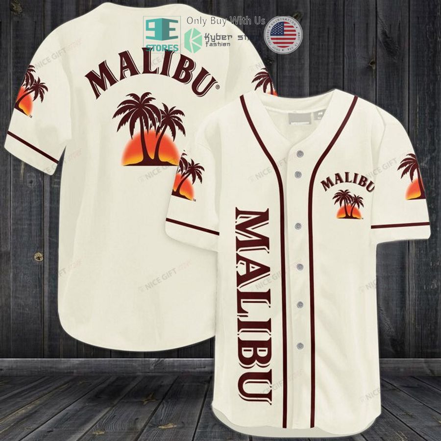 BEST Malibu logo Baseball Jersey