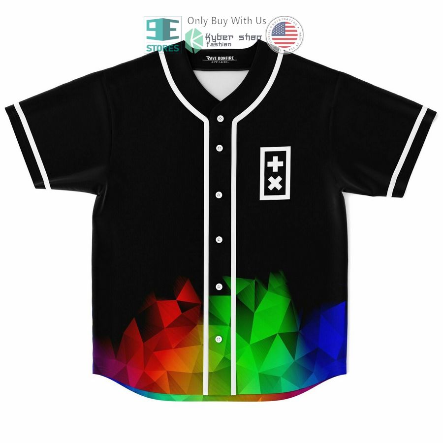 BEST Martin Garrix logo black multicolor Baseball Jersey
