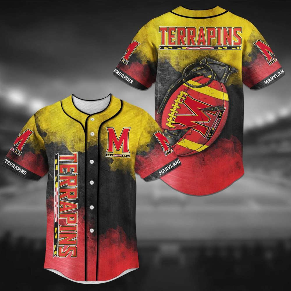 Maryland Terrapins Baseball Jersey Fan Gifts - lylyprint.com T-Shirts, Hoodie, Sweatshirt | WearSparks.com (Image 2)