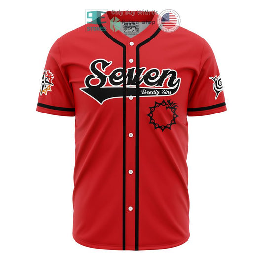 BEST Meliodas Seven Deadly Sins Baseball Jersey