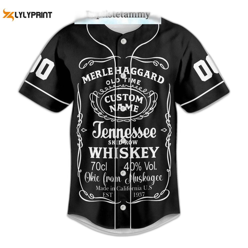 Merle Haggard Baseball Jersey For Men Women, Sing Me Back Home Jersey - lylyprint.com T-Shirts, Hoodie, Sweatshirt (Image 1)