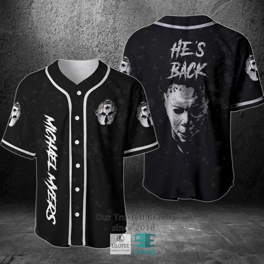 Michael Myers He S Back Baseball Jersey