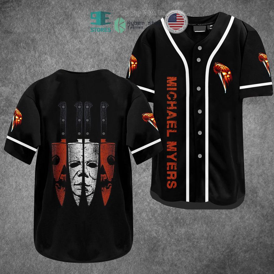 BEST Michael Myers knife black Baseball Jersey