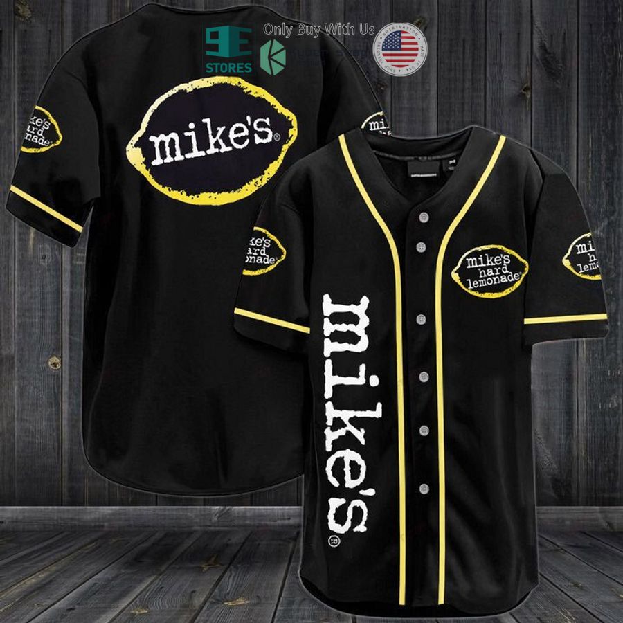 BEST Mike's Hard Lemonade black Baseball Jersey